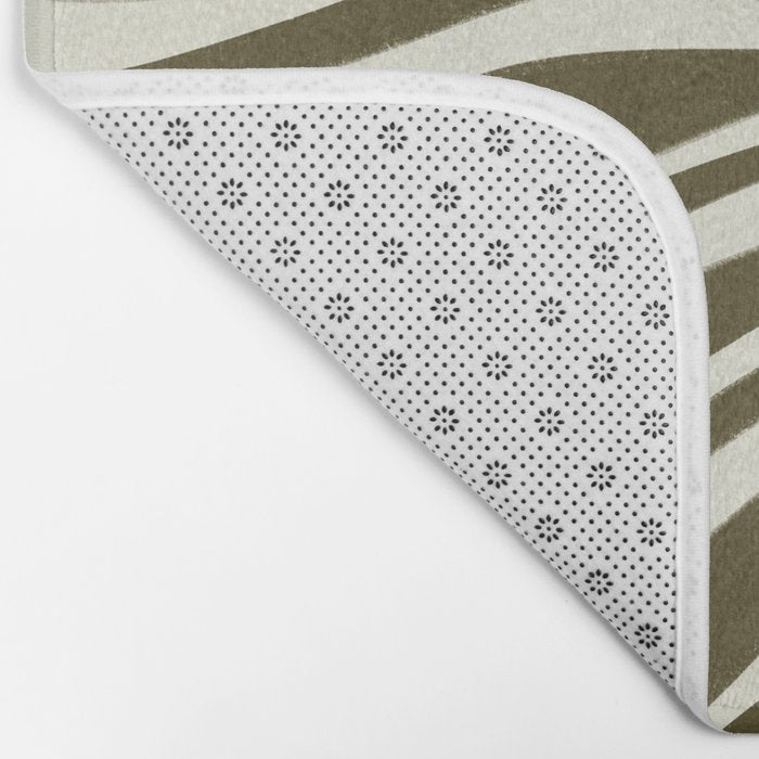 One Hundred-Leaved Plant #16 Bath Mat Gallery Image 2