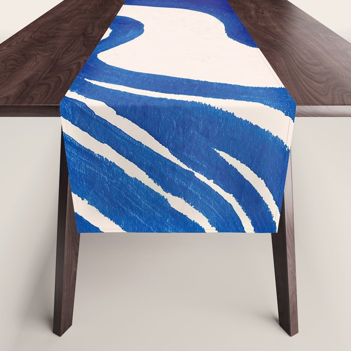 Indigo Flow Table Runner Gallery Image 1