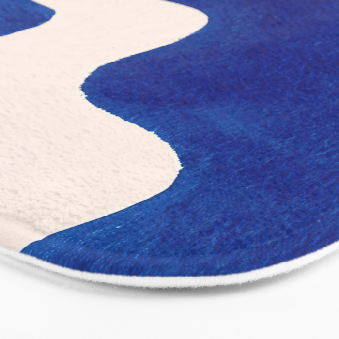 Indigo Flow Bath Mat Gallery Image 3