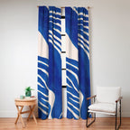 Indigo Flow Window Curtain Gallery Image 4