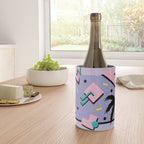 Memphis Pattern 25 - Miami Vice / 80s Retro / Palm Tree Wine Chiller Gallery Image 4