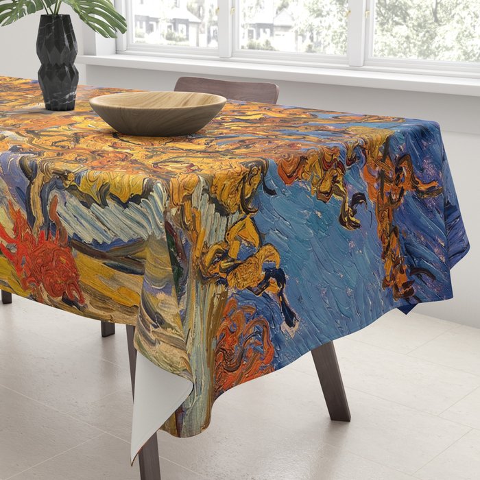 The Mulberry Tree by Vincent van Gogh Tablecloth Gallery Image 3