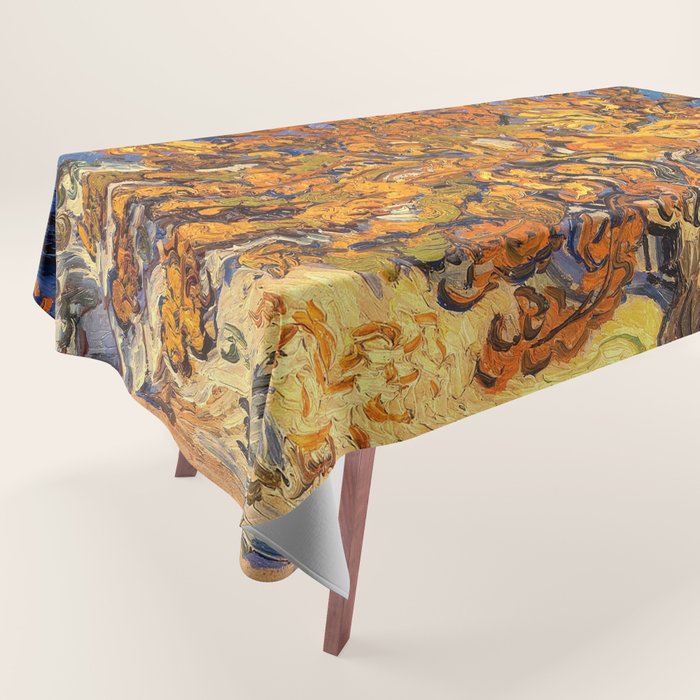 The Mulberry Tree by Vincent van Gogh Tablecloth Gallery Image 1