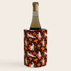 Bunnies and Shrooms Pattern Wine Chiller Gallery Image 1