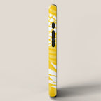 Bright Yellow, Summer, Pineapple Art iPhone Case Gallery Image 2
