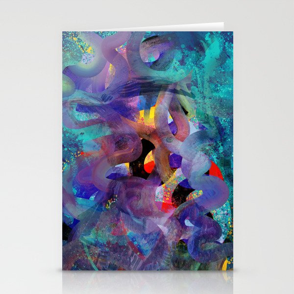 Where is Vincent ? Abstract 3D Mystic Art Stationery Card Gallery Image 2