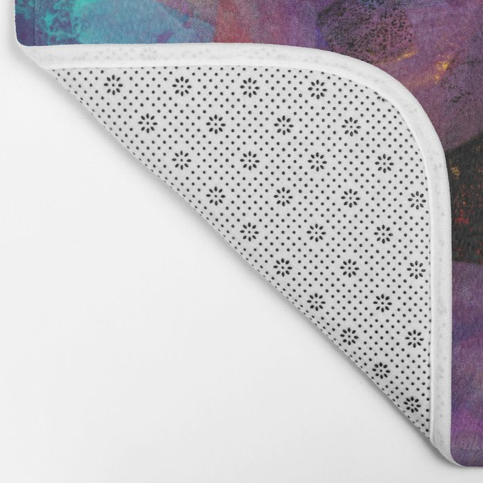 Where is Vincent ? Abstract 3D Mystic Art Bath Mat Gallery Image 2