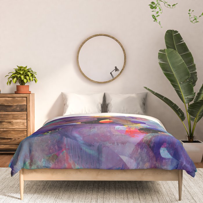 Where is Vincent ? Abstract 3D Mystic Art Comforter Gallery Image 3