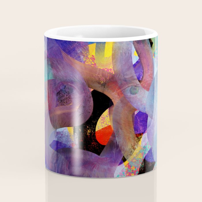 Where is Vincent ? Abstract 3D Mystic Art Coffee Mug Gallery Image 4