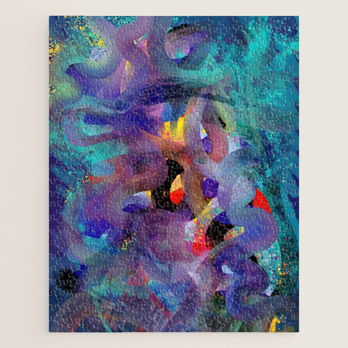 Where is Vincent ? Abstract 3D Mystic Art Jigsaw Puzzle Gallery Image 1