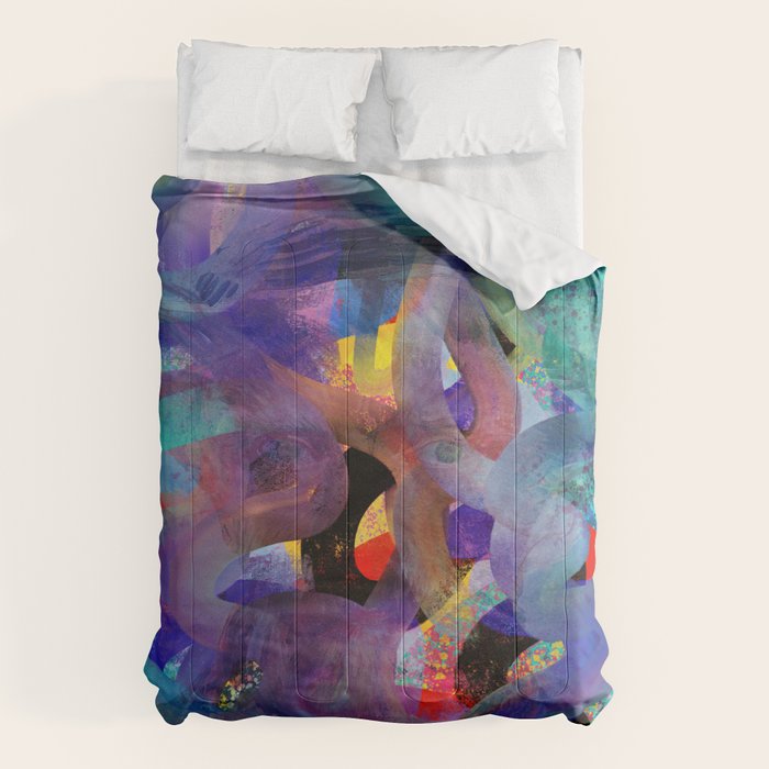 Where is Vincent ? Abstract 3D Mystic Art Comforter Gallery Image 6