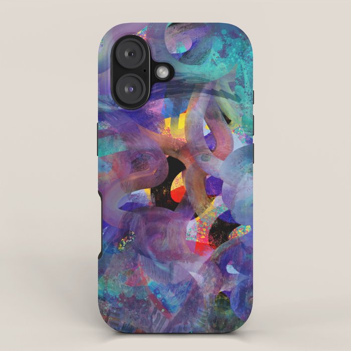 Where is Vincent ? Abstract 3D Mystic Art iPhone Case Gallery Image 1