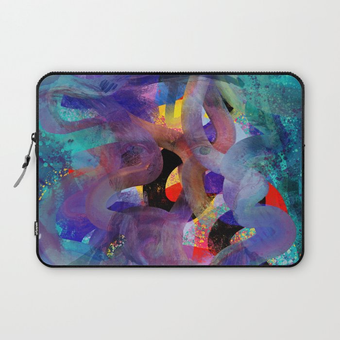 Where is Vincent ? Abstract 3D Mystic Art Laptop Sleeve Gallery Image 1