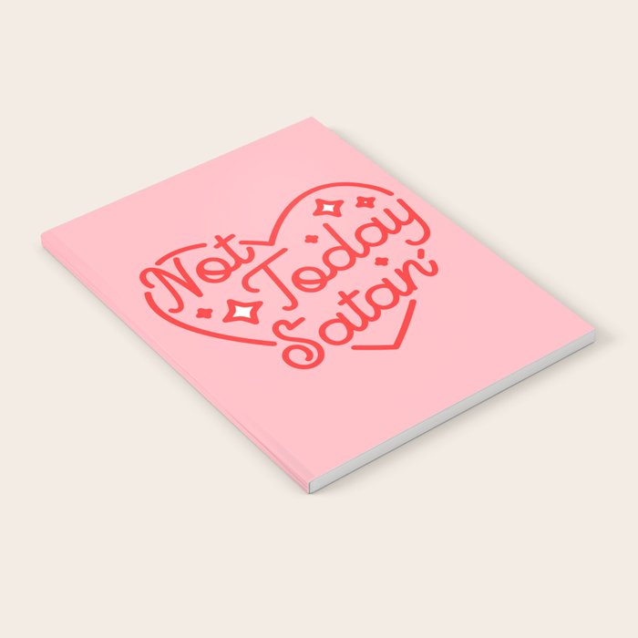 not today satan II Notebook Gallery Image 1