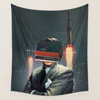 RetroVisionary Wall Tapestry Gallery Image 4