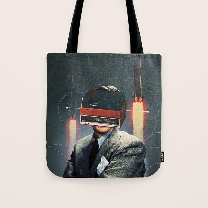 RetroVisionary Tote Bag Gallery Image 1