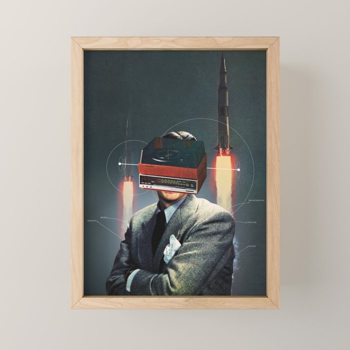 RetroVisionary Mini Art Print Gallery Image 1