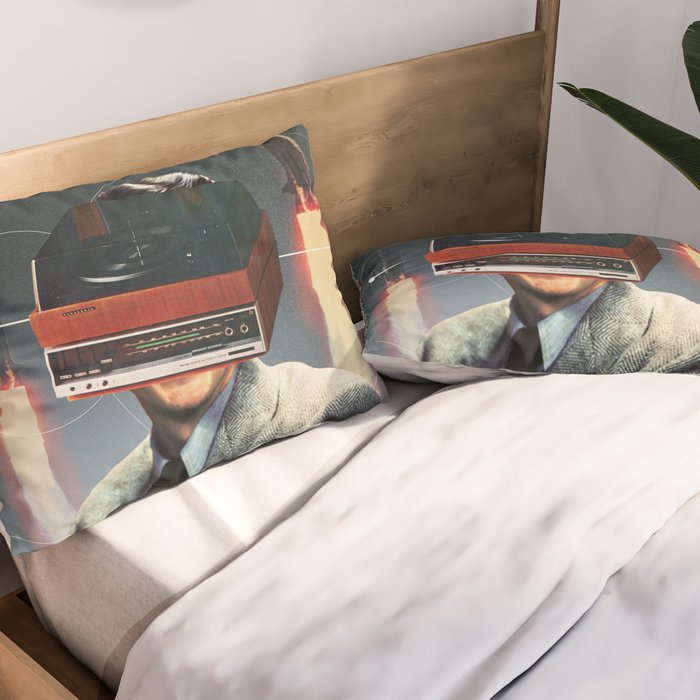 RetroVisionary Pillow Sham Gallery Image 2