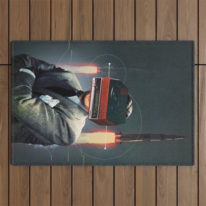 RetroVisionary Outdoor Rug Gallery Image 1