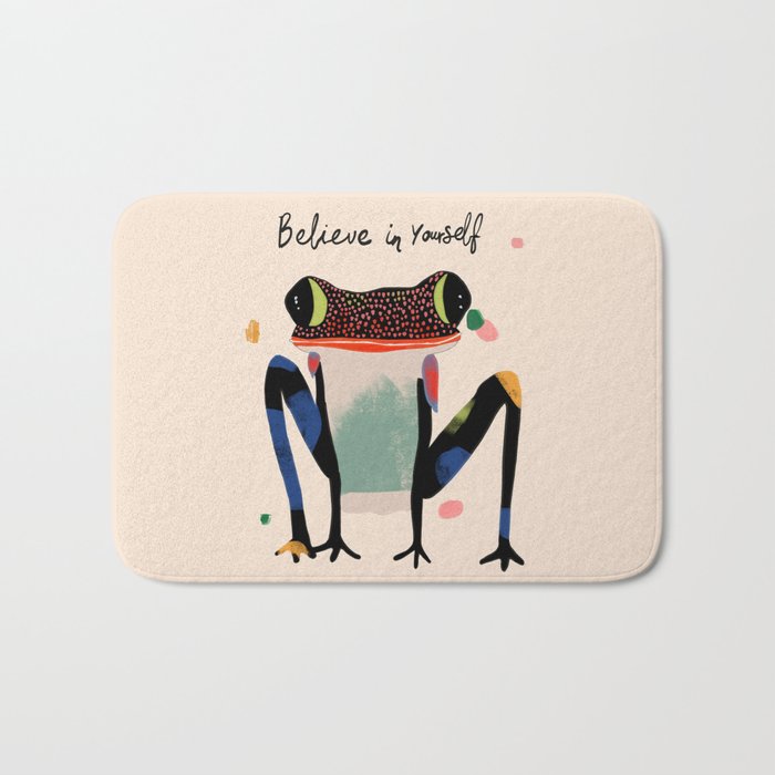 Believe and Leap Bath Mat Gallery Image 1