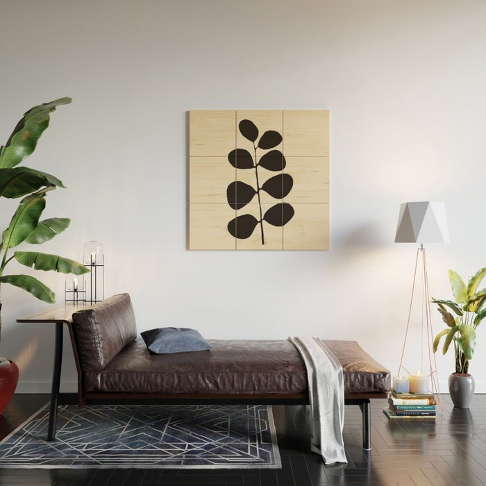 Branch silhouette Wood Wall Art Gallery Image 2