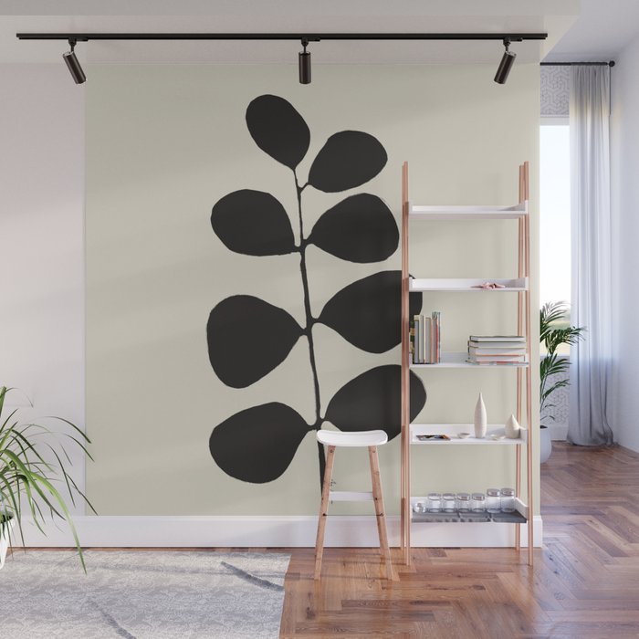 Branch silhouette Wall Mural Gallery Image 1