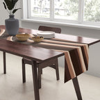 Wavy Stripes XLIX - Mocha Coffee Table Runner Gallery Image 2