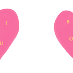 Heart Bisous - Pink Love French Typography Coffee Mug Gallery Image 2