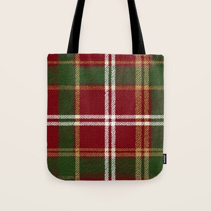 Classic Tartan Plaid Tote Bag Gallery Image 1