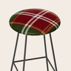 Classic Tartan Plaid Stool Gallery Image 2