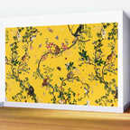 Monkey World Yellow Wall Mural Gallery Image 2