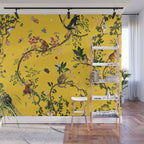Monkey World Yellow Wall Mural Gallery Image 1
