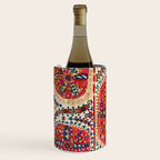 Large Medallion Suzani Print Wine Chiller Gallery Image 2