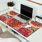 Large Medallion Suzani Print Desk Mat Gallery Image 2