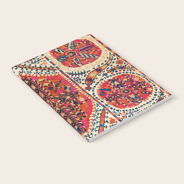 Large Medallion Suzani Print Notebook Gallery Image 2