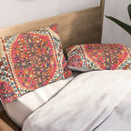 Large Medallion Suzani Print Pillow Sham Gallery Image 2