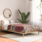 Large Medallion Suzani Print Comforter Gallery Image 2