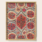 Large Medallion Suzani Print Serving Tray Gallery Image 1