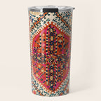 Large Medallion Suzani Print Travel Mug Gallery Image 1