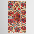 Large Medallion Suzani Print Tablecloth Gallery Image 2