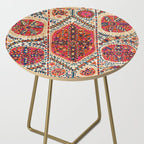 Large Medallion Suzani Print Side Table Gallery Image 2