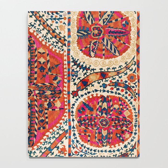 Large Medallion Suzani Print Notebook Gallery Image 4