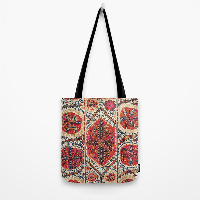 Large Medallion Suzani Print Tote Bag Gallery Image 2