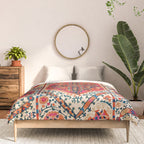 Large Medallion Suzani Print Comforter Gallery Image 3