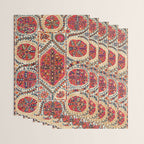 Large Medallion Suzani Print Wrapping Paper Gallery Image 3