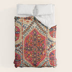 Large Medallion Suzani Print Comforter Gallery Image 6