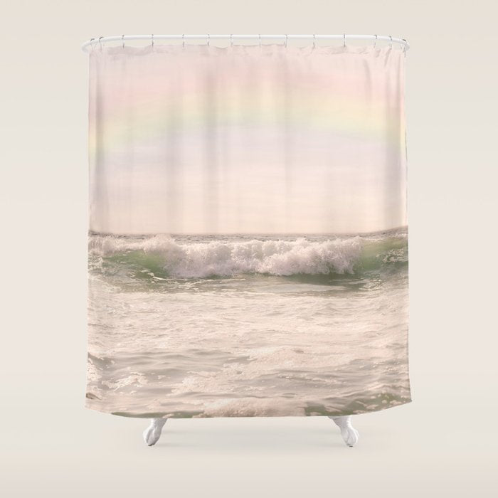 Charmed Rainbow Sea Shower Curtain Gallery Image 1