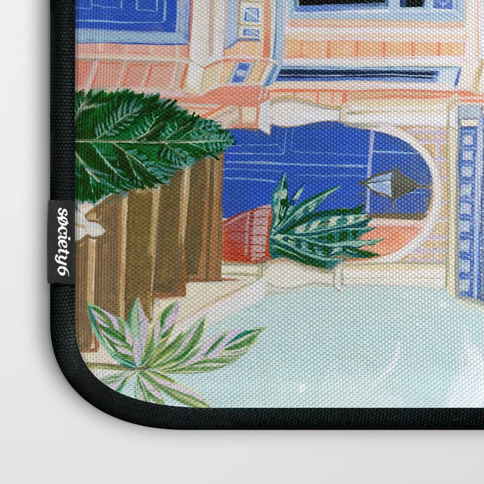 Little Victorian House Laptop Sleeve Gallery Image 3