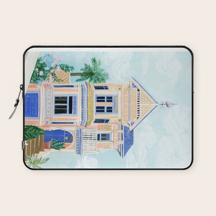 Little Victorian House Laptop Sleeve Gallery Image 1