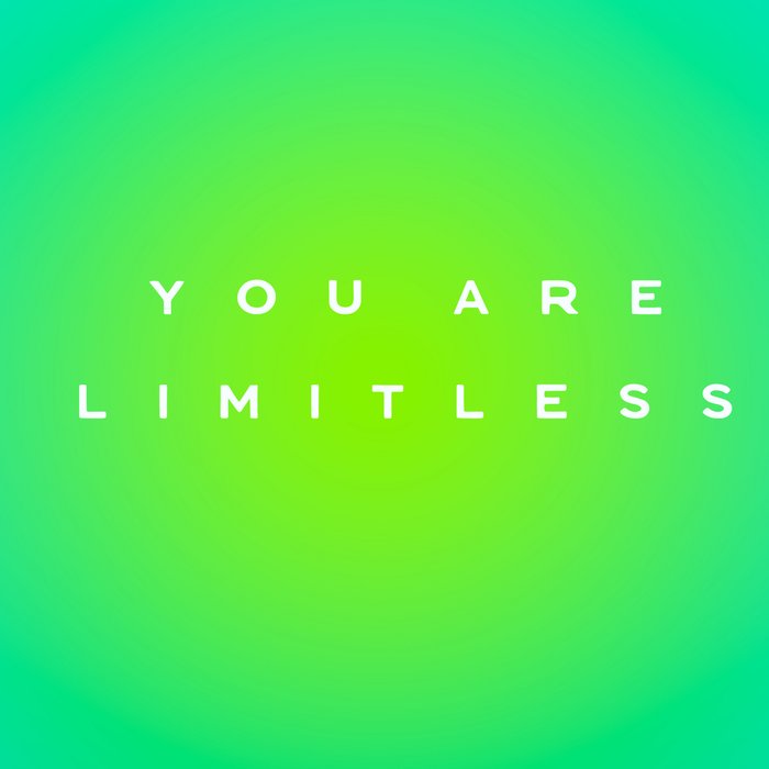 You are limitless optimistic gradient empowering women  green turquoise blue Coffee Mug Gallery Image 2